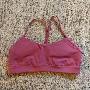 lululemon athletica pink Sports Bra